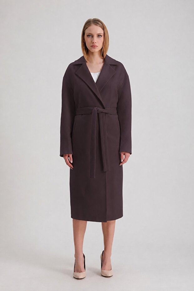 Brown Cashmere Coat