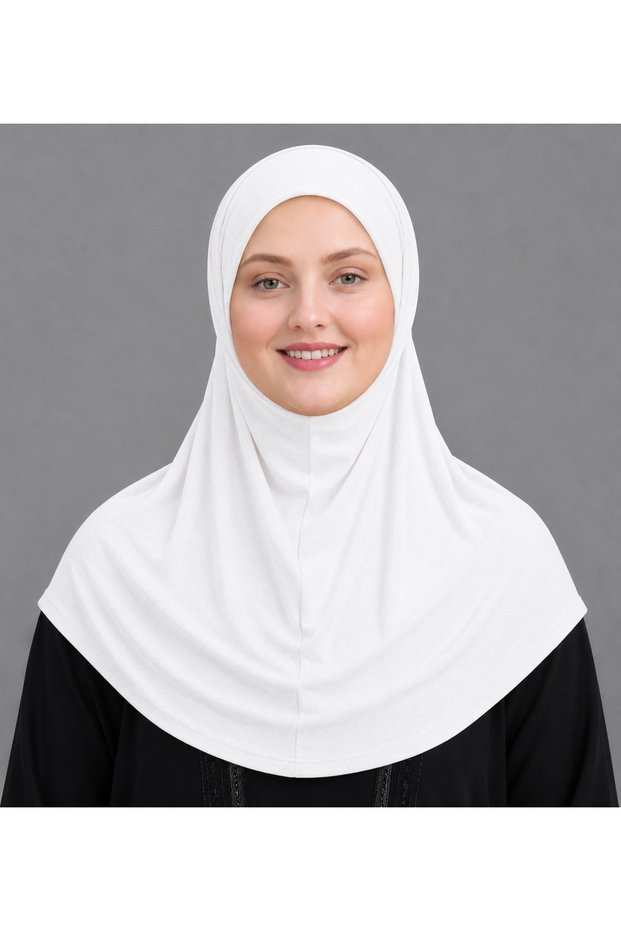 Ladies Printed Hijab for Women – Elegant Modest Islamic Headscarf with Subtle Floral Pattern