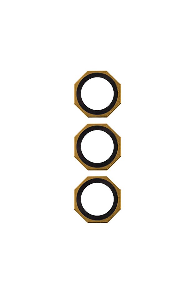 Samsung Galaxy S24 Plus Compatible Kl20 Corner Camera Lens Protection Glass Gold