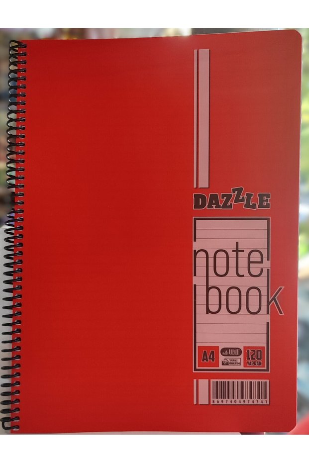 Dazzle A4 120 Sheets Spiral Ruled Notebook Ard990001