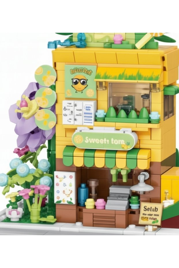 SET DE CUBURI DE CONSTRUCȚIE 551 EL. ELEMENTS TEA SHOP COIL