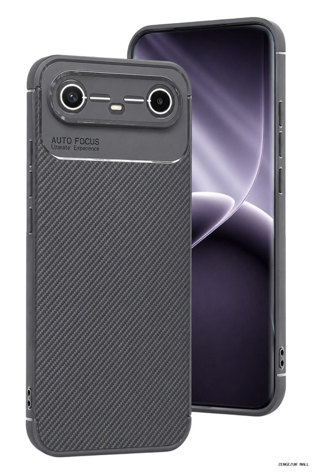 Zngzrmll Newface Tecno Spark Slim 5g Auto Focus Carbon Cover (201528) - Gray