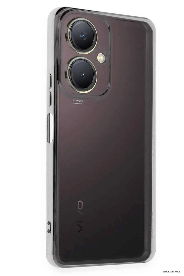 Zngzrmll Newface Vivo Y27 Case Silicone with Lens (204924) - Silver