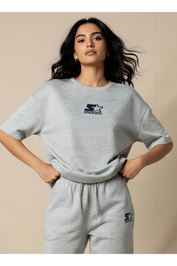 Starter Regular Fit T-shirt with Embroidery