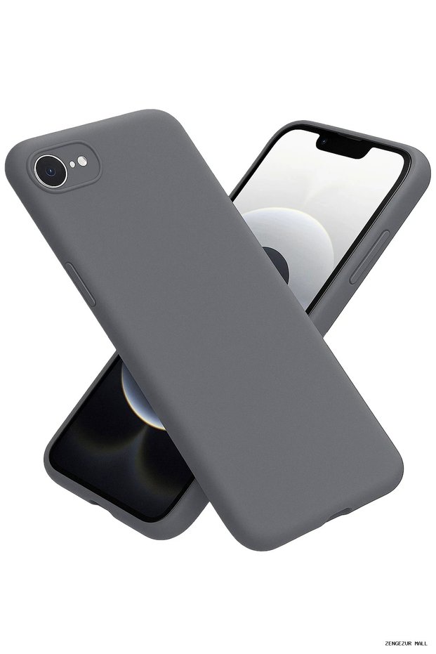 Zngzrmll Newface iPhone 16E Case First Silicone (221313) - Gray