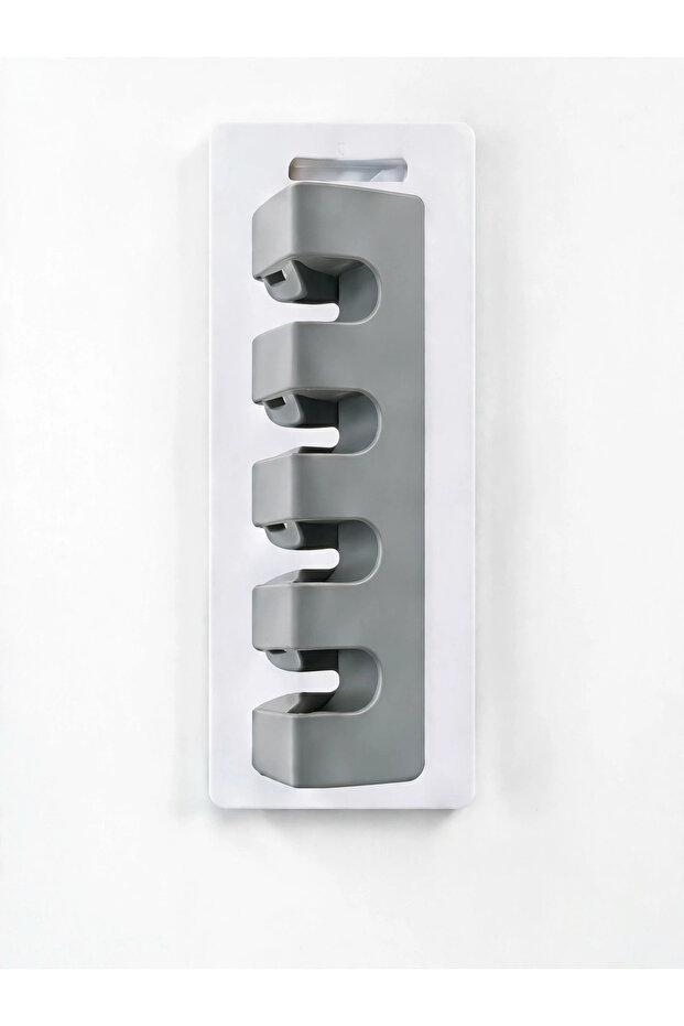 Multipurpose Hook Holder - Wall Mounted 4 Hooks Self Adhesive Towel Clothes Holder