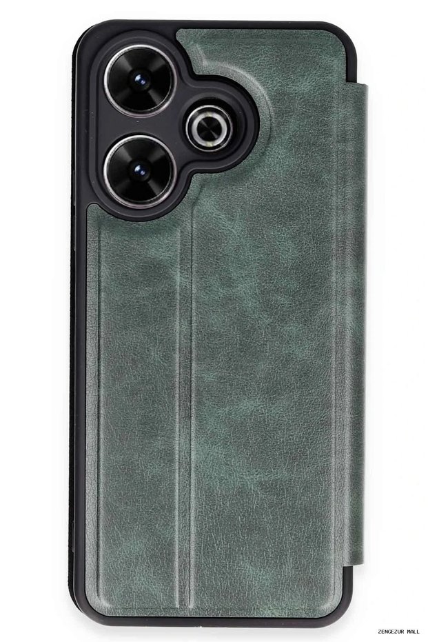 Zngzrmll Newface Redmi 13 4g Case Flip Cover - (234034) Dark Green