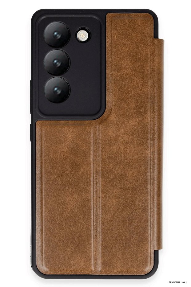 Zngzrmll Newface Vivo V30 Lite 4g Case Flip Cover (94839) - Tan