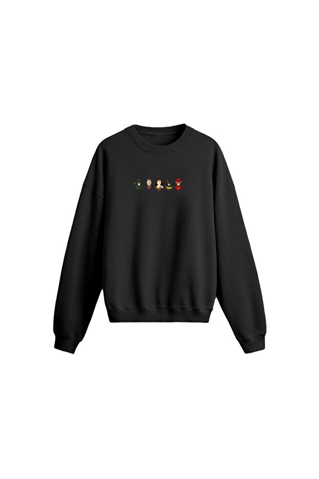 Avengers Printed Oversize Sweatshirt
