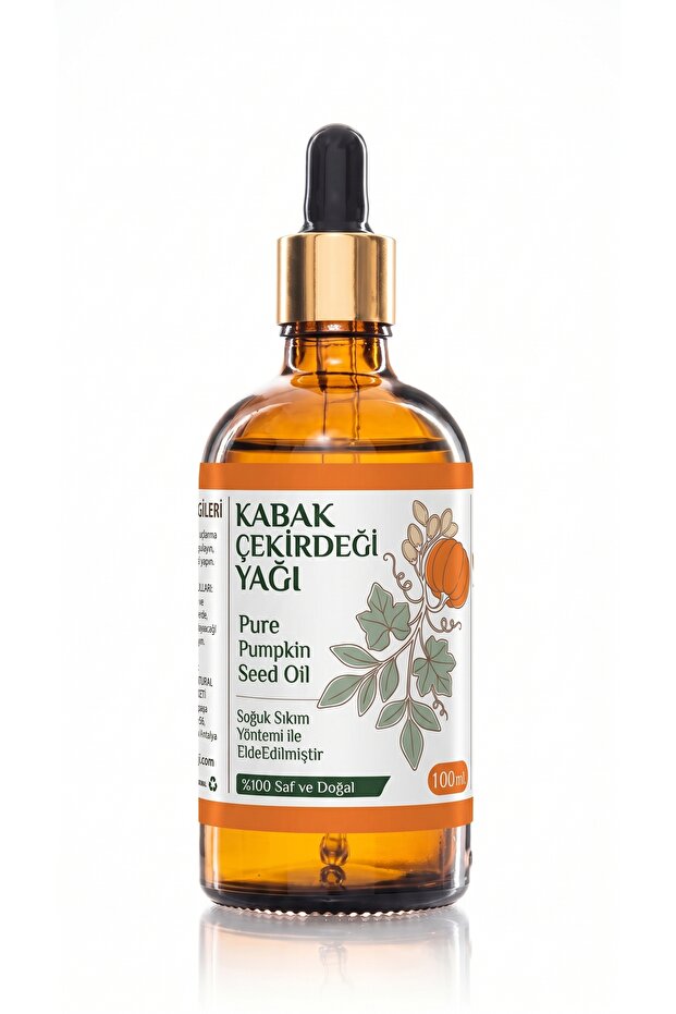100 ml Pumpkin Seed Oil / Cold Pressed / 100% Pure and Natural / Pumpkin Seeds Oil