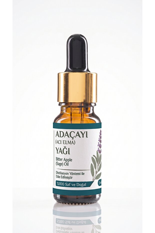 5 ml Sage (Bitter Apple) - 100% Pure and Natural Essential Sage Oil