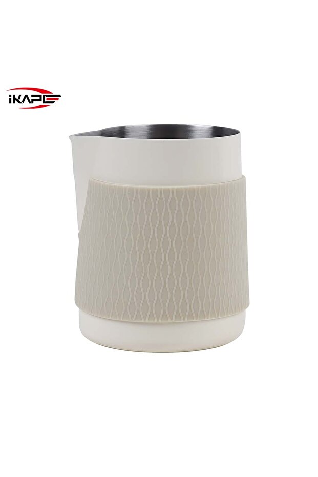 إبريق حليب V3 بدون مقبض – أبيض – 500ml