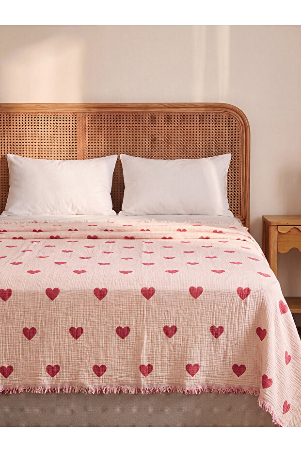 Alita City Lcw Home Mixed Patterned Double Bedspread with a Difference