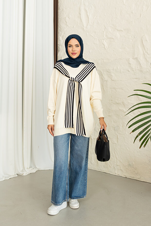 Triko Merserize Tunik