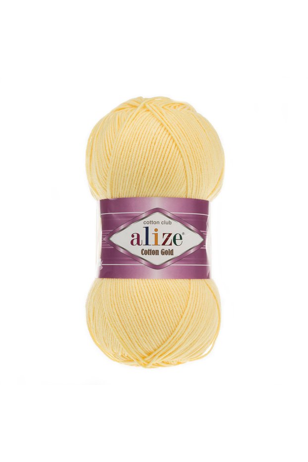 Cotton Gold Hand Knitting Yarn (Pack of 5, Color 187)