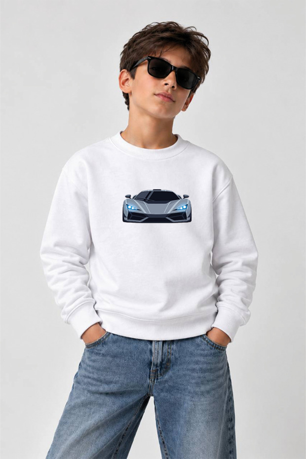 Children's 3 Thread Crew Neck Sweatshirt