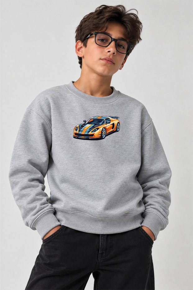 Children's 3 Thread Crew Neck Sweatshirt
