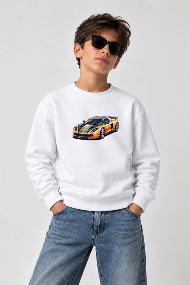 Children's 3 Thread Crew Neck Sweatshirt