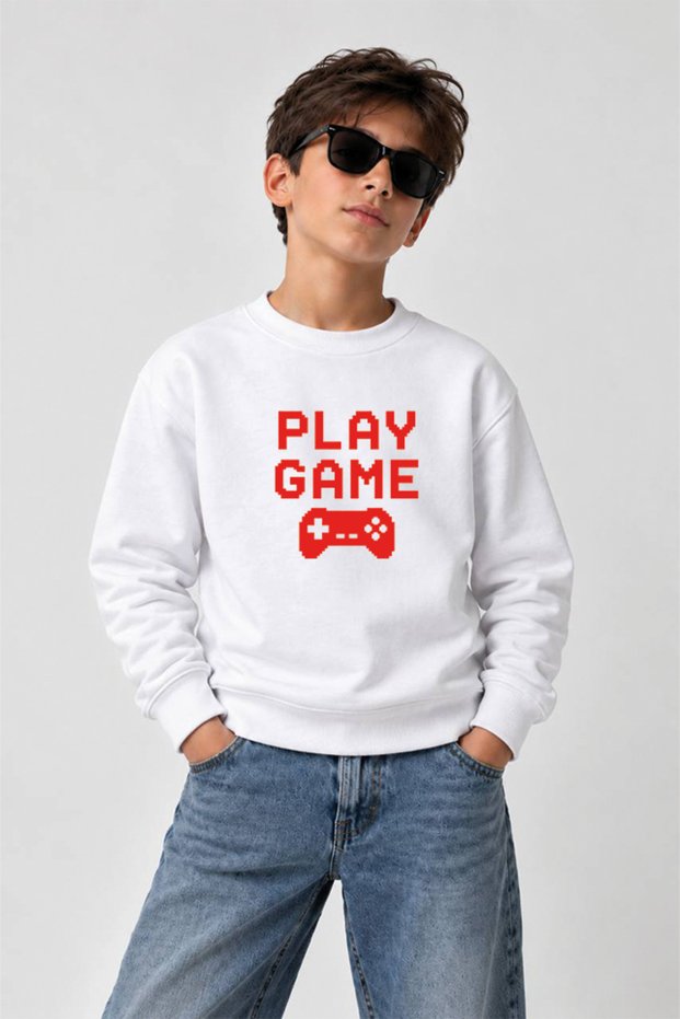 Children's 3 Thread Crew Neck Sweatshirt