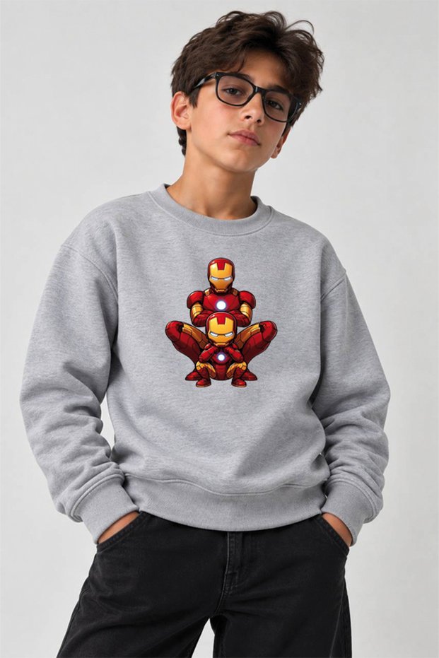 Children's 3 Thread Crew Neck Sweatshirt