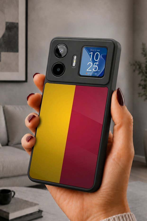 Gm 26 Pro Compatible Printed, Matte Black, Soft Silicone, Protective, Shock Absorbing Cover, Case