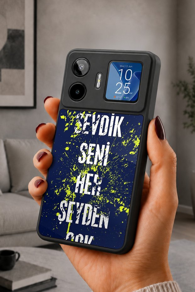 Gm 26 Pro Compatible Printed, Matte Black, Soft Silicone, Protective, Shock Absorbing Cover, Case