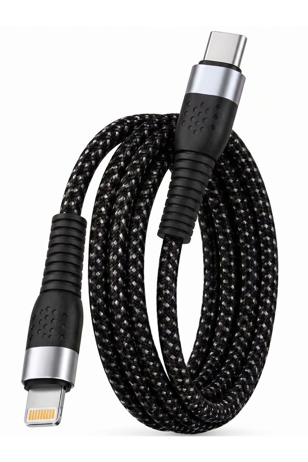 FST43 USB A to Lightning Fast Charging Cable 3M, USB 2.0 Charge & Sync Cable for iPhone, iPad & Lightning Devices