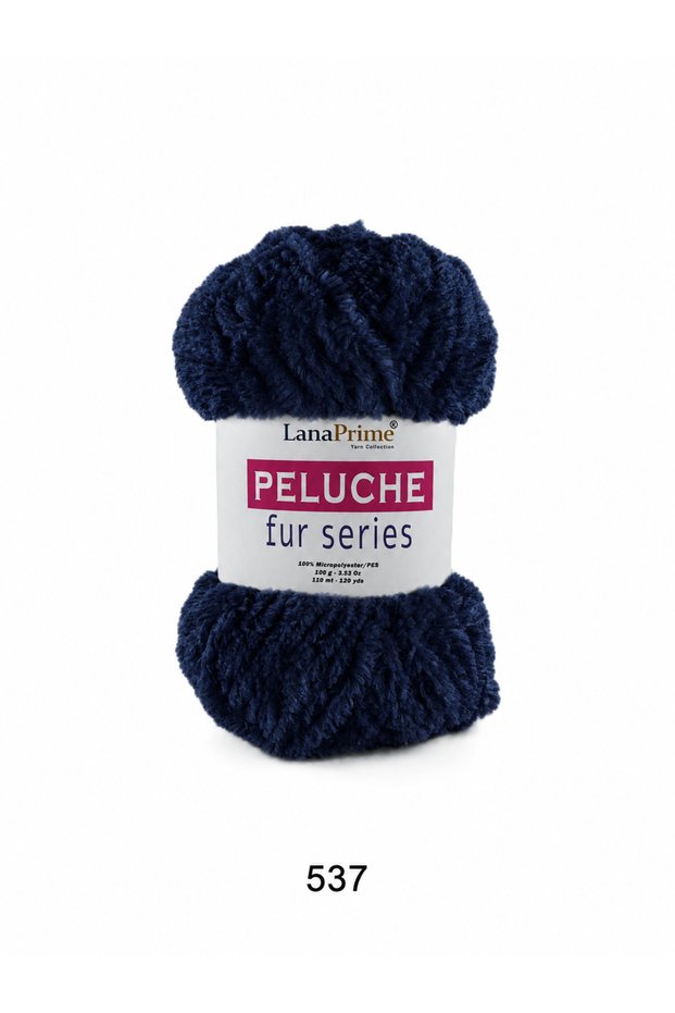 Peluche Velvet Hand Knitting Yarn 100 Gr 110 m Pack of 5