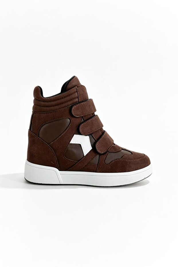Magic Bitter Brown Hidden Heel Women's Sneakers