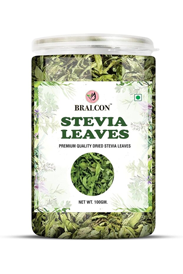 Sugarfree Sweetener - 100% Pure Stevia Leaves Extract - Natural Stevia Dry Leaves 100gm |Sugar Free/Zero Calorie Leaves/Sugar free sweetener Extract