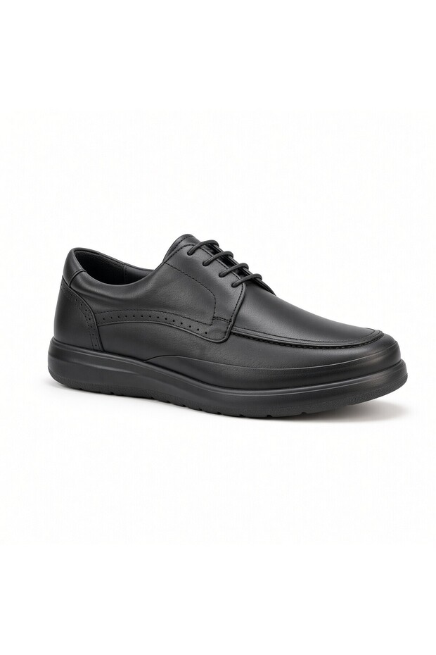 Forex Anatomic Genuine Leather Lace-Up Anatomical Orthopedic Eva Sole Casual Men's Shoes