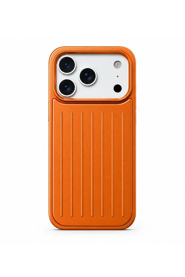 Mova Series Serrated Striped iPhone 18 Pro Max Compatible Hard Case | Camera Protected