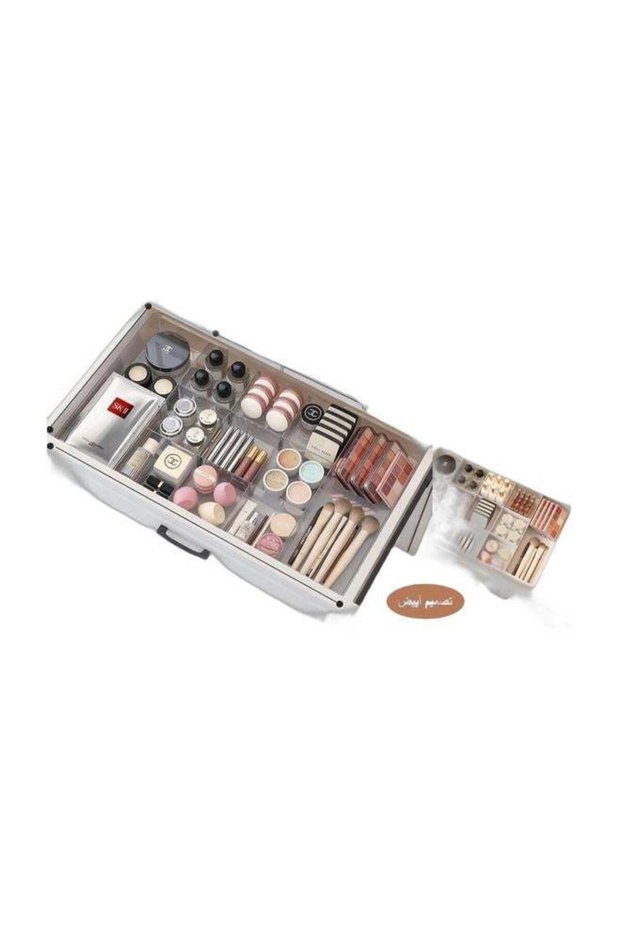 Stretch drawer organizer set and storage divider clear