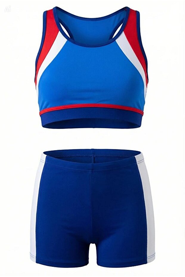 218425 Girls' Shorts Swimsuit