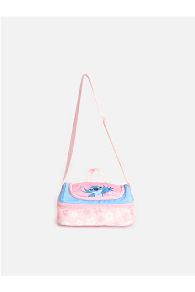 Blue Stitch Printed Girl's Lunchbox