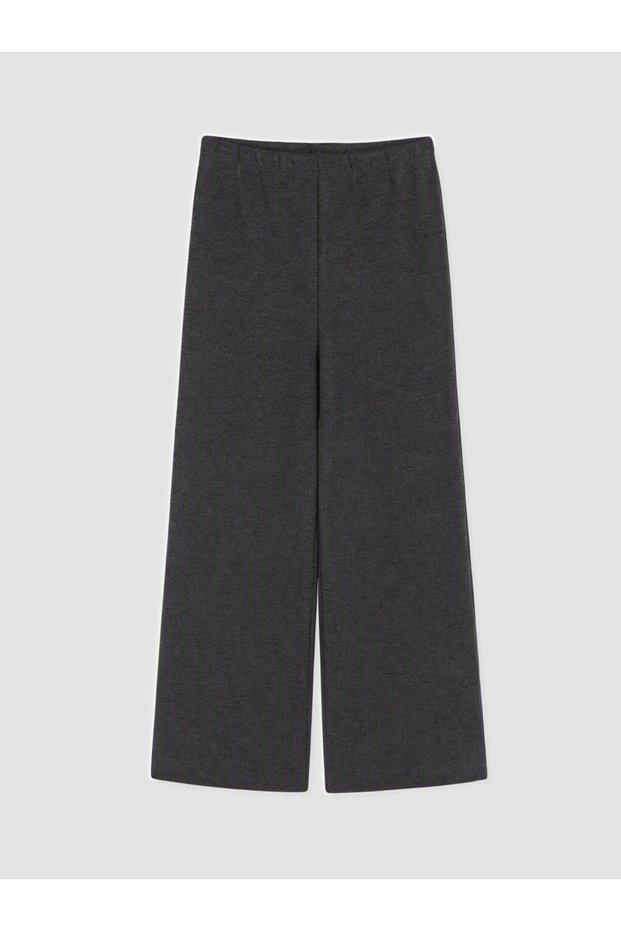 Peak New Season Gray Girls' Pants with Elastic Waist