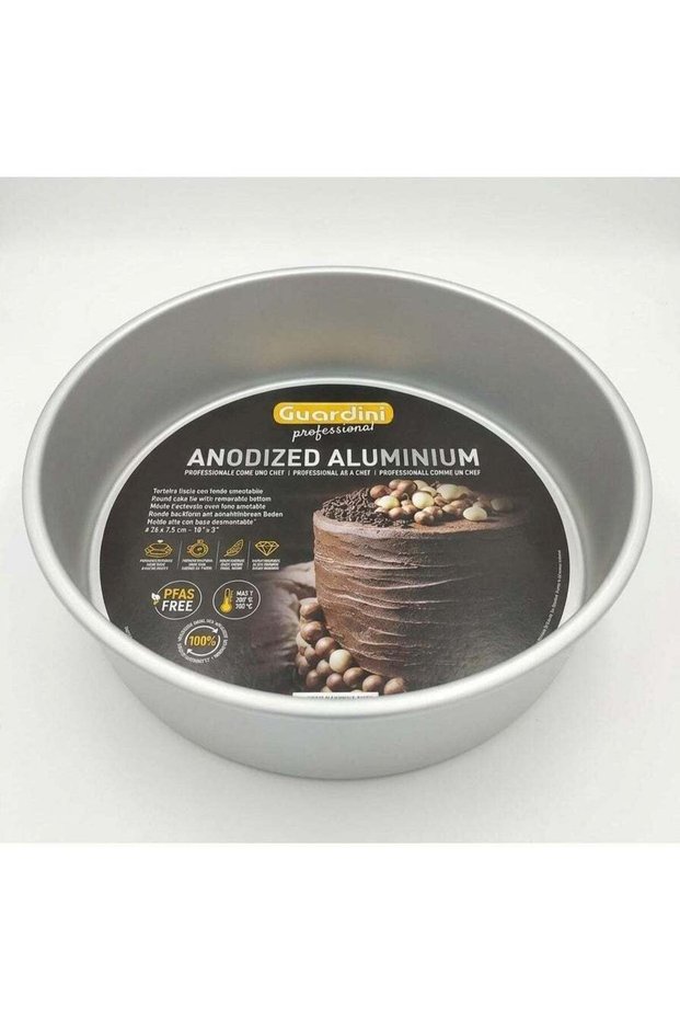 Guardini Aluminium Baking Pan 10"*3" Silver