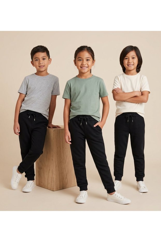 Sweatpants School Sweatpants Elastic Waist Pants Sweatpants