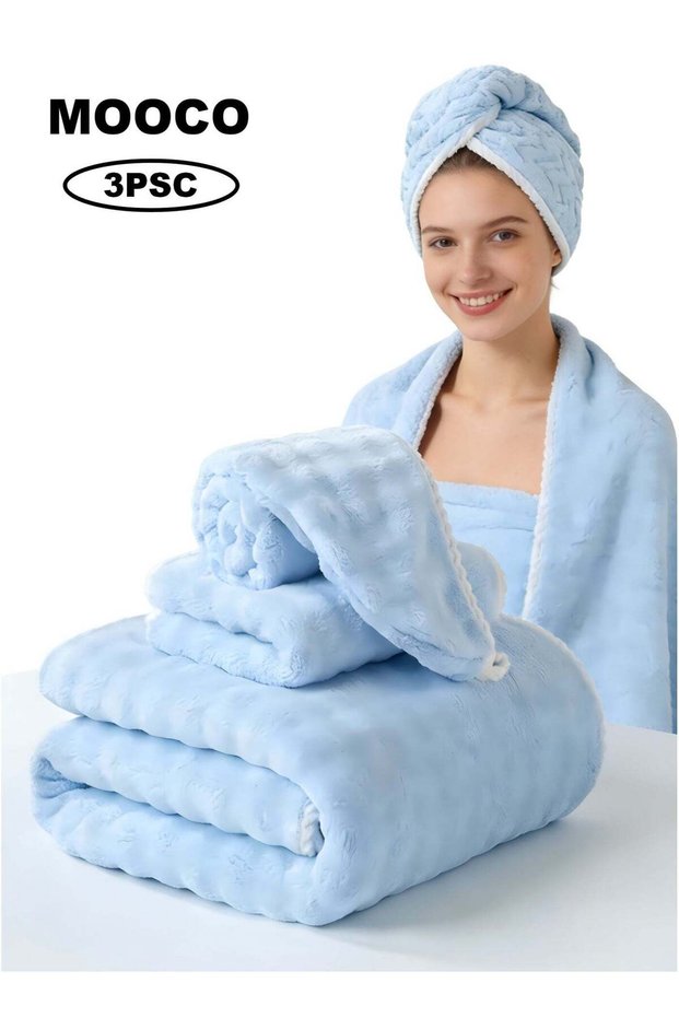Bath Towel Large( 90*170CM ),Bath Towel Set -3PCS Includes ( 90*170CM )Bath Towel,(35*75CM) Hand To