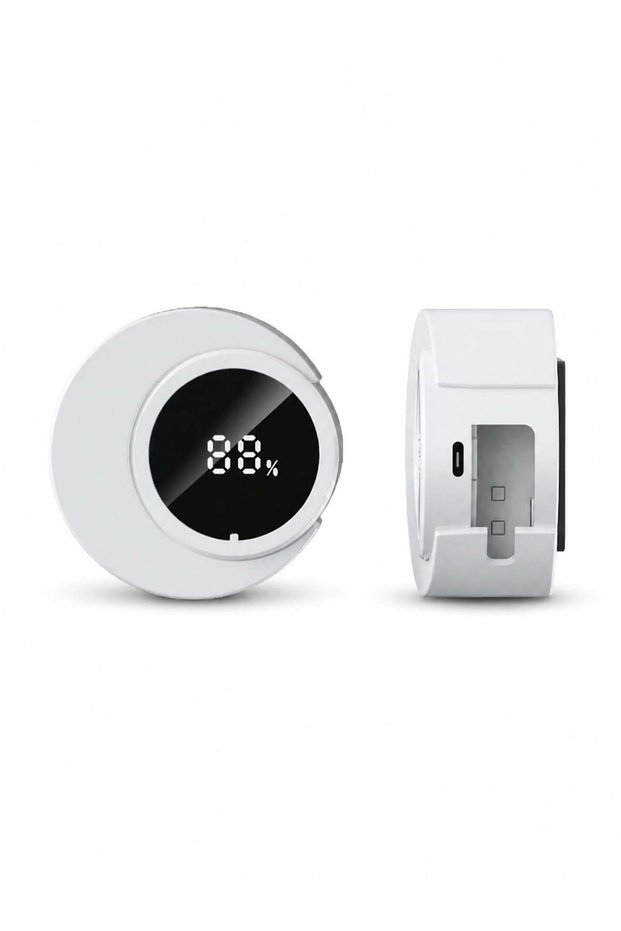 Smart UV Toothbrush Sterilizer and Dryer, Wall Mounted No Drill Toothbrush Holder with Auto Sensor,