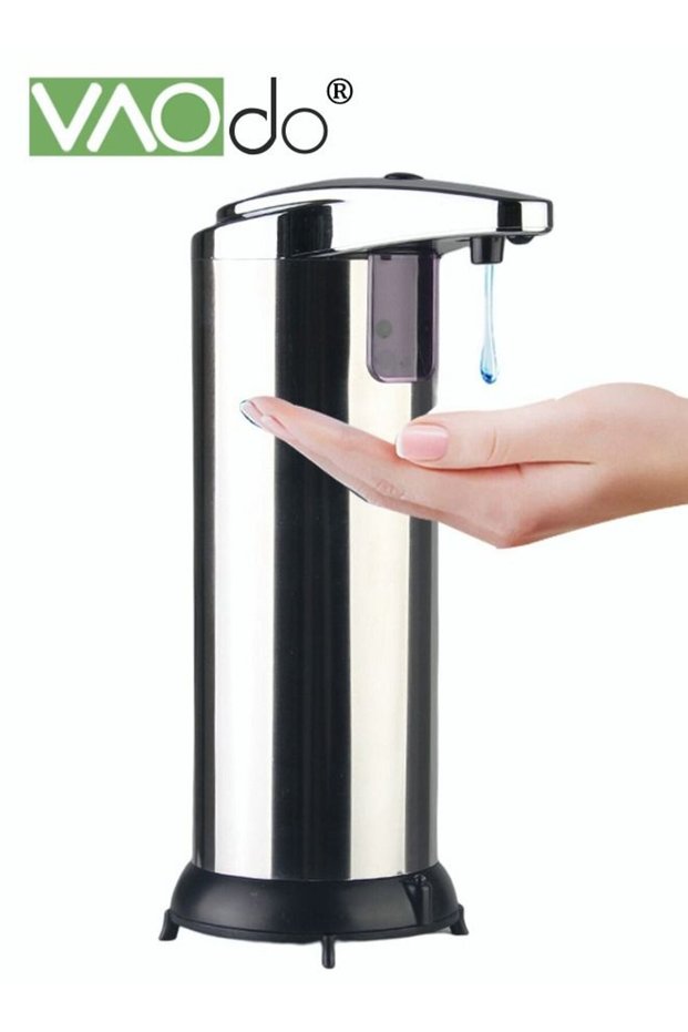 Automatic Liquid Soap Dispenser Touchless Battery Operated Hand Soap Dispenser with Adjustable Soap