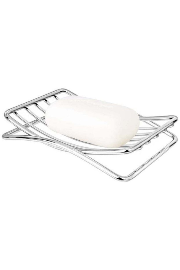 Stainless Steel Self‑Draining Soap Holder – Rust‑Proof Bar Soap Dish for Shower, Bathroom & Kitchen