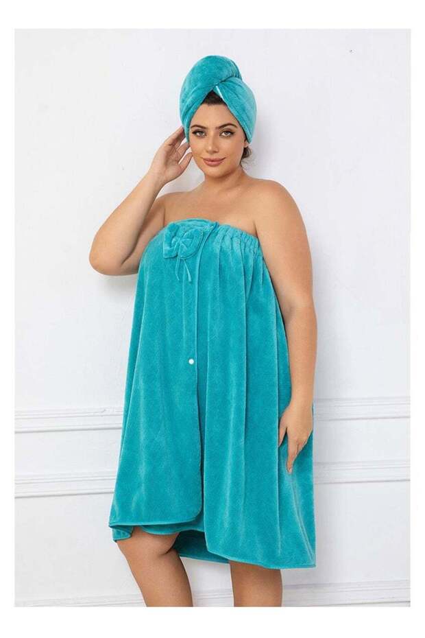 Extra Large Bath Wrap Towel for Women 200-300 lbs, 3XL Size Super Absorbent All in 2 Shower Robe, Q