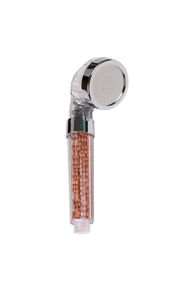 High Pressure Shower Head Water Saving Chlorine Fluoride Removal Hard Water Softener Stream Handhel