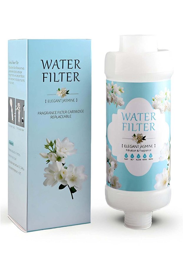 Korean Vitamin Shower Filter - For Anti Hair Fall - Prevents Allergy or Dry Skin - Chlorine and Rus