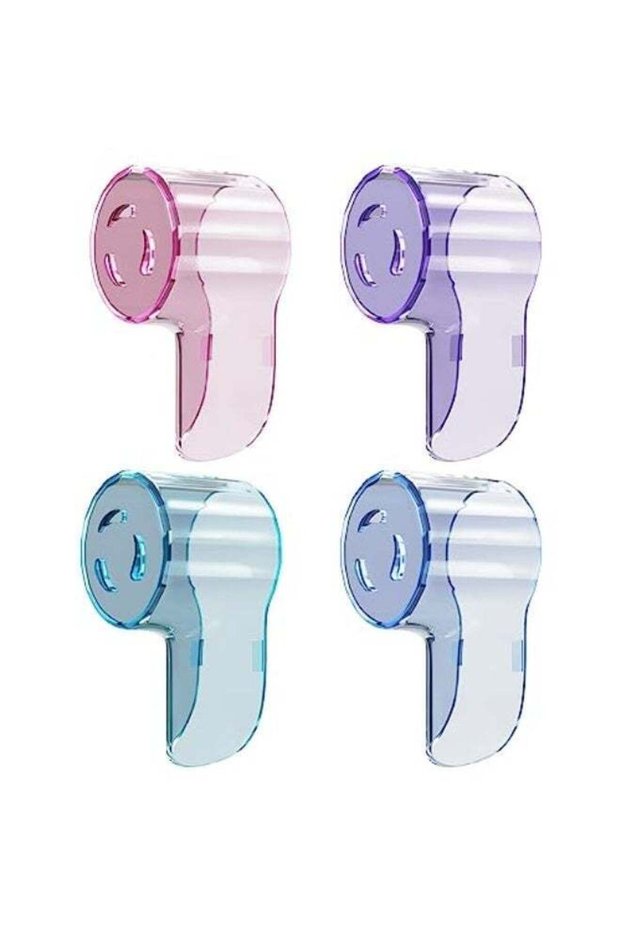 Toothbrush Head Covers for Oral B iO Toothbrush Heads, Toothbrush Caps Suitable for Oral B Round El