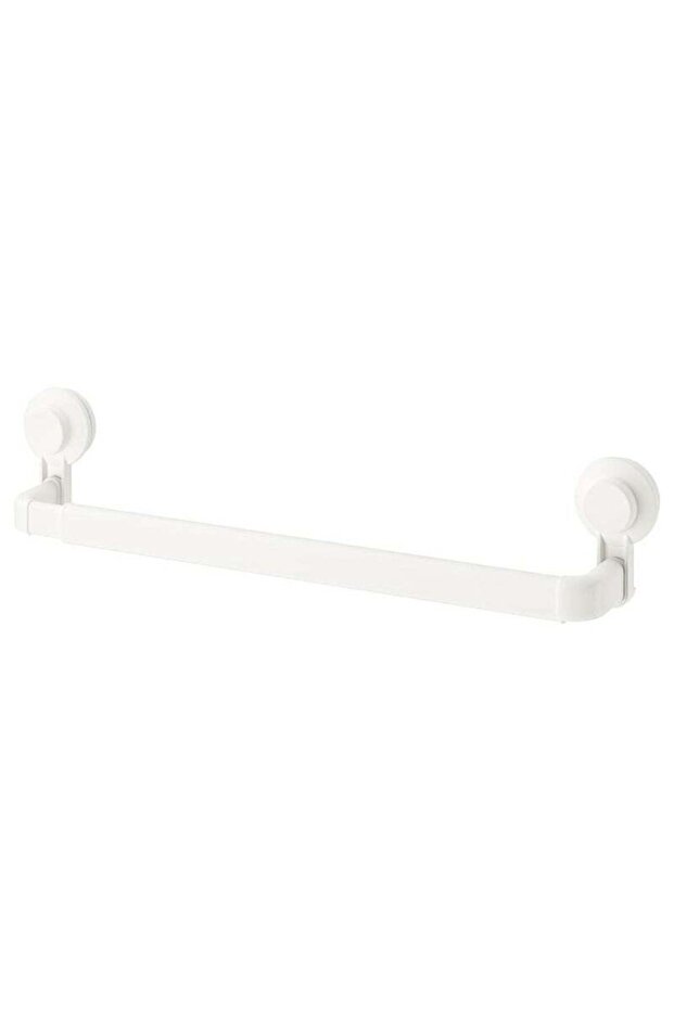 Towel Rack – Suction Cup | White | Wall-Mounted
