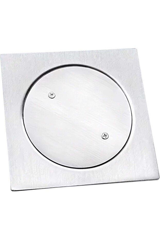 Duravel 15x15cm Stainless Steel Floor Drain Trap - Grade 304 Mirror Finish