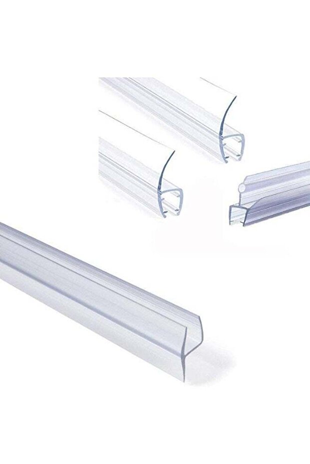 Shower Glass Door Seal, Rubber Plastic Shower Screen Seal Strip, Frameless Shower Door Seal Strip,
