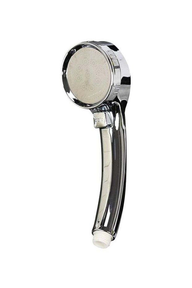 High Pressure Shower Head With On/Off Switch Silver 7.87x2.95x4.72cm